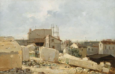 Erdwerke in Caen